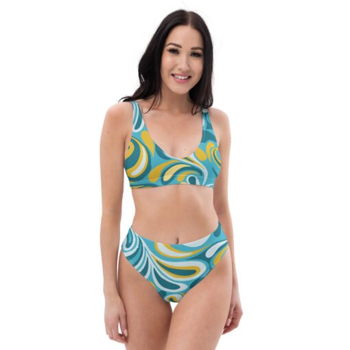 Recycled high-waisted bikini RHWB10