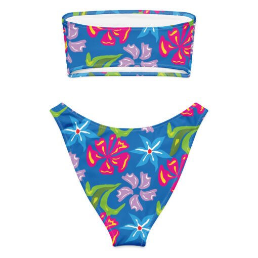 Recycled bandeau bikini RBB01