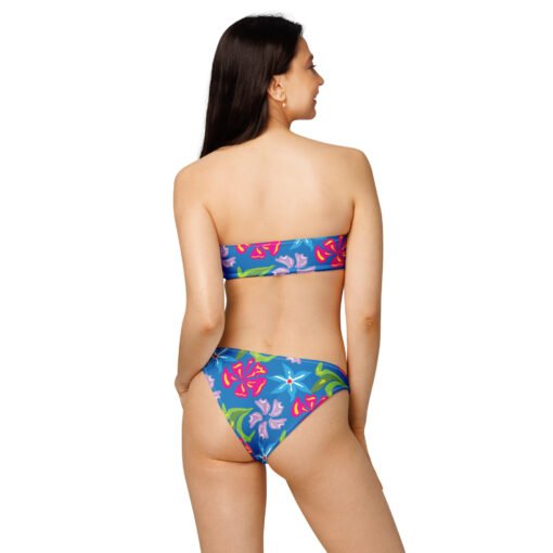 Recycled bandeau bikini RBB01 - Image 3