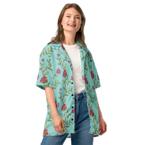 Unisex button shirt UBS01 - Image 2