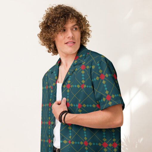 Unisex button shirt UBS02 - Image 2