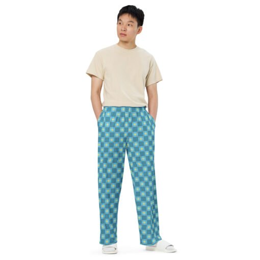 unisex wide-leg pants UWLP01 - Image 3