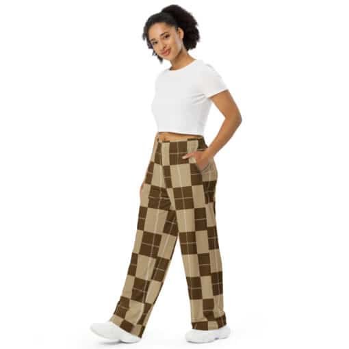 unisex wide-leg pants UWLP02 - Image 4