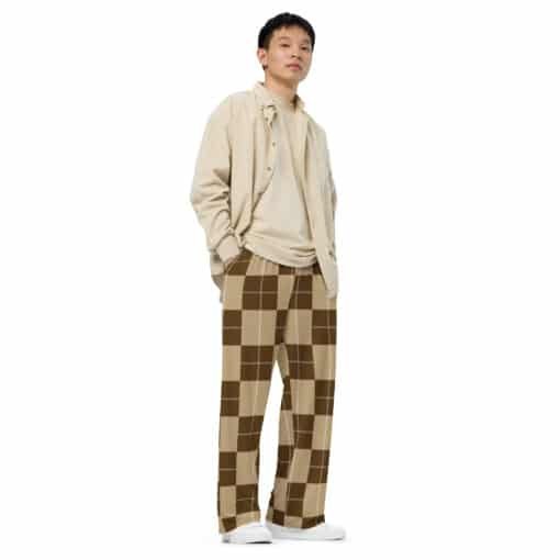 unisex wide-leg pants UWLP02 - Image 2