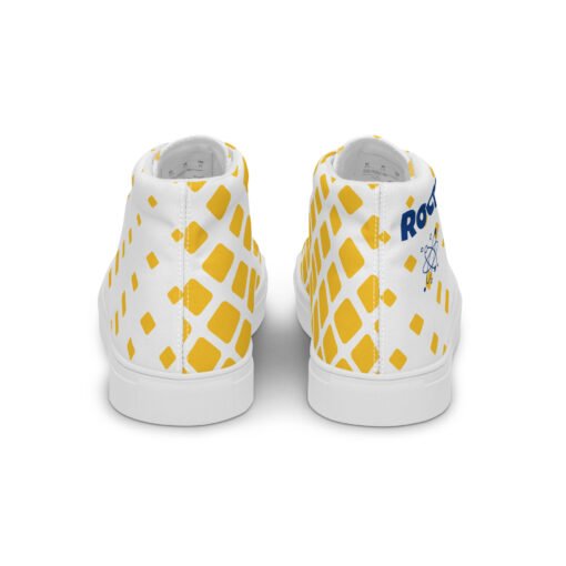 Men’s high top canvas shoes 02 - Image 5