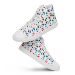 Men’s high top canvas shoes 01