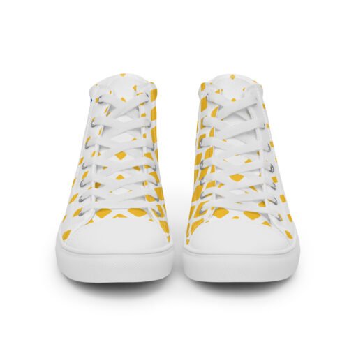 Men’s high top canvas shoes 02 - Image 4