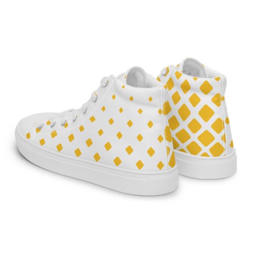 Men’s high top canvas shoes 02 - Image 6