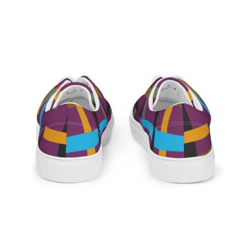 Women’s lace-up canvas shoes 02 - Image 4