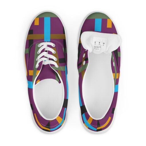 Women’s lace-up canvas shoes 02 - Image 3