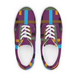 Women’s lace-up canvas shoes 02