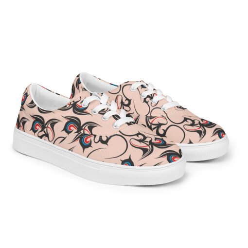 Women’s lace-up canvas shoes 01 - Image 7
